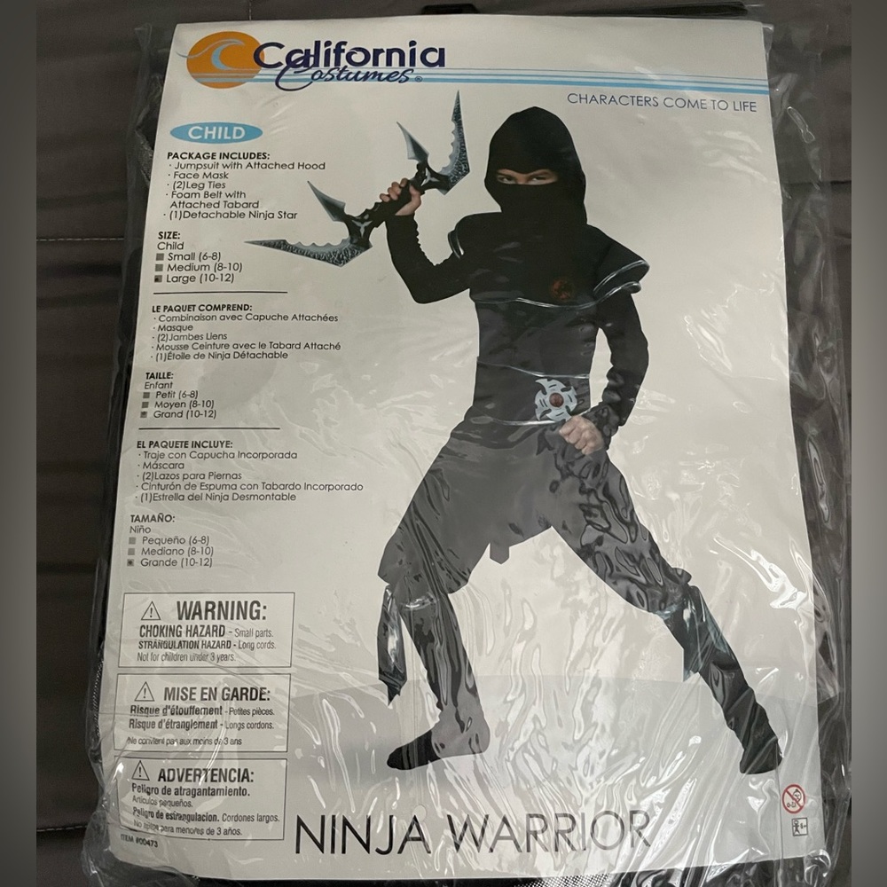 Boys ninja costume